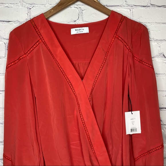 Bailey 44 Corinne Surplice Wrap Top - Picture 5 of 10